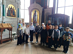 В Свято‑Ильинском кафедральном соборе города Россошь прошла экскурсия для школьников