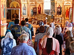 Дивногорская (Сицилийская) икона Божией Матери в Михайло-Архангельском храме г.Острогожска 