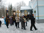 Престольный праздник в воинском храме Острогожска