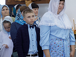 В праздник Успения Пресвятой Богородицы глава Россошанской епархии совершил Божественную литургию в Успенском храме села Старая Калитва