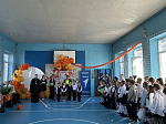 Священнослужители Россошанского благочиния посетили торжественные линейки в День знаний