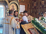 Жители Воробьевского сельского поселения молитвенно отметили престольный праздник храма Архистратига Божия Михаила