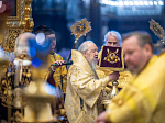 В семнадцатую годовщину интронизации Святейшего Патриарха Кирилла епископ Дионисий сослужил Предстоятелю Русской Православной Церкви в Храме Христа Спасителя