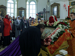 Глава Россошанской епархии совершил Божественную литургию в храме святого мученика Иоанна Воина города Богучар