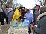 Великое освящение воды в Петропавловке и Коротояке