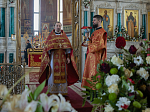 Преосвященнейший Дионисий, епископ Россошанский и Острогожский совершил Божественную литургию в Свято-Ильинском кафедральном соборе г. Россошь