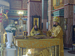 В Прощеное воскресенье Правящий Архиерей совершил Божественную литургию в Свято-Ильинском кафедральном соборе города Россошь