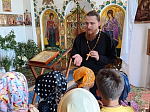 В Преображенском храме села Подгорное состоялось образовательное мероприятие для воспитанников пришкольного лагеря «Парус»