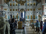 Преосвященнейший епископ Дионисий совершил в Свято-Ильинском кафедральном соборе города Россоши последнюю в этом году Литургию Преждеосвященных Даров