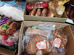 Острогожский гуманитарный центр передал продуктовую помощь нуждающимся