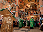 В праздник Входа Господня в Иерусалим Правящий Архиерей совершил Божественную литургию в Ильинском кафедральном соборе Россоши