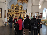 Воспитанники школы №1 города Острогожска посетили соборный храм во имя святителя Тихона Задонского и духовно-просветительский центр при храме