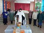 В Крещенский сочельник благочинный совершил чин Великого освящения воды в селах Богучарского района