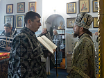 В среду 2-й седмицы Великого поста епископ Дионисий совершил Литургию Преждеосвященных Даров в Казанском храме пгт. Каменка