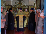 Преосвященнейший Дионисий, епископ Россошанский и Острогожский, совершил всенощное бдение в храме святых апостолов Петра и Павла села Петропавловка