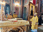 Епископ Дионисий совершил Божественную литургию в Свято-Троицком соборе Серафимо-Дивеевского монастыря с. Дивеево Нижегородской области