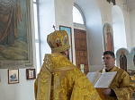 Архипастырь возглавил престольные торжества в храме Преображения Господня села Заброды Калачеевского района