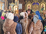 Ученики первых классов Воробьевской СОШ посетили местный храм Архистратига Божия Михаила
