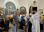 В предпразднство Успения Пресвятой Богородицы в Казанском храме города Павловска совершены всенощное бдение и чин Погребения