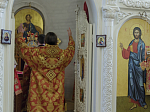 Епископ Россошанский и Острогожский Дионисий совершил Божественную литургию в Костомаровском епархиальном монастыре