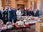 Пасхальная радость в Верхнемамонском районе: на приходах освятили праздничную трапезу