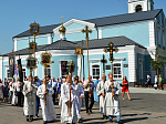 В день Преображения Господня в Казанском храме города Павловска совершились праздничные богослужения