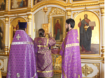В Тихоновском соборном храме встретили праздник Воздвижения