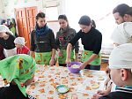Мастер-класс по приготовлению ватрушек для воспитанников центра «Доброта» и студентов Кантемировского колледжа