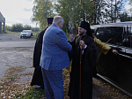 Епископ Россошанский и Острогожский Дионисий возглавил воскресное богослужение в храме преподобного Сергия Радонежского села Мастюгино Острогожского благочиния