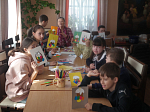  В воскресной школе им. Серафима Соболева прошли мастер - классы по изготовлению Пасхальных открыток