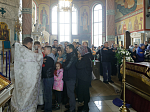 В Великую Субботу Правящий Архиерей совершил Литургию в Свято-Ильинском кафедральном соборе города Россоши