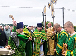 Благочинный Острогожского церковного округа иерей Алексий Курганский возглавил торжественное богослужение в храме Святого Духа села Петренково