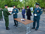 Благословение военнослужащих в Острогожске