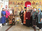 Чудотворная икона Божией Матери «Оршанская» посетила приходы Богучарского района