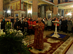 В праздник Светлого Христова Воскресения глава Россошанской епархии возглавил торжественное богослужение в Свято-Ильинском кафедральном соборе г. Россоши