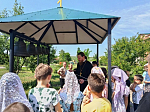 В Преображенском храме села Подгорное состоялось образовательное мероприятие для воспитанников пришкольного лагеря «Парус»