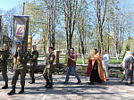  Пасхальная литургия в Сретенском храме для военнослужащих