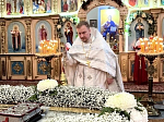 В Преображенском храме села Заболотовка торжественно встретили Светлое Христово Воскресение