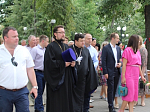 Представители епархии приняли участие в юбилейных торжествах в Острогожске