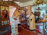 Праздничное богослужение в Покровском храме села Лозовое