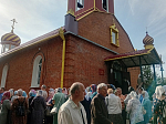 Паломников из Верхнемамонского района посетила храм великомученика Георгия Победоносца в селе Терновое 