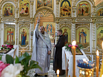Правящий Архиерей возглавил торжественное богослужение в Свято-Троицком храме села Лозовое Верхнемамонского района