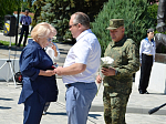 85 лет со дня начала Великой Отечественной войны: в Павловске у мемориала почтили память героев
