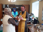 Духовная поддержка городских служб: в городе Острогожске освятили здания водоканала