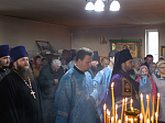 Епископ Дионисий совершил Литургию в храме в честь иконы Божией Матери «Спорительница хлебов» с. Галиевка Богучарского района