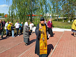 Панихида по погибшим воинам в Солдатском