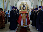 Правящий Архиерей возглавил престольное торжество храма во имя святого мученика Иоанна Воина города Богучара