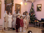 Архипастырь поздравил воспитанников воскресной школы «Добро» при Свято-Ильинском кафедральном соборе города Россошь с Рождеством Христовым