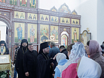 В Неделю 19-ю по Пятидесятнице епископ Дионисий совершил Божественную литургию в Воскресенском соборе Белогорского мужского монастыря