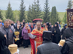 В Костомаровской женской обители было совершено праздничное богослужение